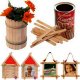 Bete Late DACO, Lungime 14.8 cm, 36 Buc/Set, Natur, Accesorii Craft, Accesorii Creatie, Bete de Inghetata, Bete Late de Inghetata, Bete din Lemn Inghetata, Betisoare din Lemn, Betisoare din Lemn Creatie, Bete Lemn Craft