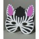 Masca Spuma DACO, 1 Buc/Set, Model Fii o Zebra, Multicolor, Masti Animale Copii, Masti Tematice pentru Copii, Masti Petrecere, Accesorii Craft, Accesorii Creatie, Masca pentru Copii, Masca Model Zebra, Masca din Spuma pentru Copii, Masca cu Elastic
