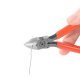 Cleste de Taiat DACO, 11.5 cm, Cleste pentru Confectionarea Bijuteriilor, Metal, Maner Cauciucat, Varf pentru Taiat, Cleste de Taiat, Cleste pentru Taiat, Cleste Taiat Bijuterii, Cleste Bijuterii