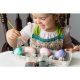 Set Creativ Pictura Paste Daco, 8 Oua 6 cm, Plastic, Vopsea 6 Culori, Set Pictura Oua, Pictura Oua Paste, Set De Pictat Oua, Decoratiuni Oua, Oua Pictate, Decoratiuni Paste