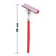 Stergator Abraziv Profesional OTI pentru Geamuri, Lungime 50 cm, Coada din Lemn, Culoare Rosie, Racleta pentru Geamuri, Raclete Abrazive OTI, Stergatoare pentru Geam, Ustensile de Spalat Geamuri, Stergator Profesional de Geamuri