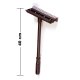 Stergator Abraziv Profesional OTI pentru Geamuri, Lungime 40 cm, Coada din Plastic, Culoare Neagra, Racleta pentru Geamuri, Raclete Abrazive OTI, Stergatoare pentru Geam, Ustensile de Spalat Geamuri, Stergator Profesional de Geamuri