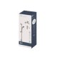 Set 5 Piese Alpha pentru Baie, Baterie cu Ventil pentru Lavoar, Baterie Cada si Dus cu Divertor, Bara Dus 600 mm, Para Dus 3 Functii 80 mm, Furtun Dus 1500 mm, Set Baie, Set pentru Baie, Set 5 Piese Baie, Set pentru Dus, Set Dus