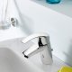 Baterie Grohe Eurosmart pentru Lavoar, cu Ventil, Monocomanda, Cromat, Grohe Eurosmart, Baterie Lavoar, Baterie cu Monocomanda pentru Lavoar, Baterie Grohe, Baterii Sanitare Grohe, Baterie Chiuveta, Obiect Sanitar Baie, Lavoar cu Ventil