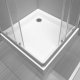 Cadita Dus Patrata Kolo First, 800x800x165 mm, Material Acrilic Alb, Cada pentru Dus 80x80x16.5 cm, Cadita pentru Dus, Cadite Patrate pentru Dus, Cadita Patrata pentru Cabina de Dus, Cadite pentru Cabinele de Dus