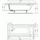 Cada Rectangulara IDEAL STANDARD Hotline New, 180x80 cm, Cada pentru Baie, Cada pentru Dus, Cada Dreptunghiulara, Cada Acril, Cada din Acril, Cada din Acril pentru Baie, Cada din Acril pentru Dus, Cada Alba, Cada Alba din Acril, Cada Alba pentru Baie