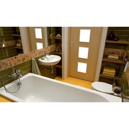 Lavoar Kolo, Idol, cu Orificiu Baterie si Preaplin, 50x41 cm, 1 Buc, Chiuveta Baie, Chiuvete pentru Baie, Lavoar Baie, Sanitare, Obiecte Sanitare, Chiuveta, Accesorii Baie