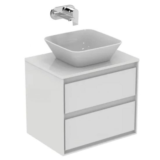 Lavoar Patrat pe Blat IDEAL STANDARD Connect Air, 40x40 cm, Fara Preaplin, Chiuveta pe Blat, Chiuveta pentru Baie, Lavoar pentru Baie, Lavoar Patrat pentru Baie, Chiuveta Patrata, Chiuveta Patrata pentru Baie, Lavoar Patrat fara Preaplin
