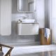Lavoar Trapezoidal pe Blat IDEAL STANDARD Dea, 52x32 cm, Fara Preaplin, Chiuveta pe Blat, Chiuveta, Lavoar pentru Baie, Lavoar Trapezoidal pentru Baie, Chiuveta Trapezoidala, Chiuveta Trapezoidala pentru Baie, Lavoar fara Preaplin