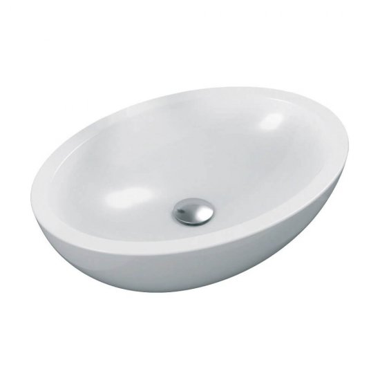 Lavoar Oval pe Blat IDEAL STANDARD Strada, 60x42 cm, Fara Preaplin, Lavoar pe Blat, Chiuveta pe Blat, Chiuveta pentru Baie, Lavoar pentru Baie, Lavoar Oval pentru Baie, Chiuveta Ovala, Chiuveta Ovala pentru Baie, Lavoar fara Preaplin