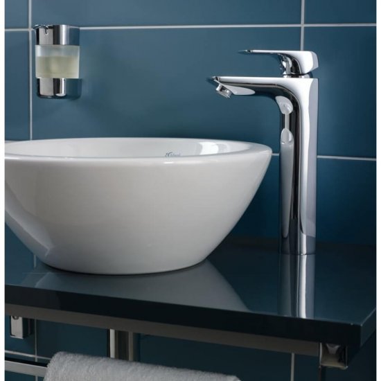 Lavoar Rotund pe Blat IDEAL STANDARD Strada, 42 cm, Fara Preaplin, Lavoar pe Blat, Chiuveta pe Blat, Chiuveta pentru Baie, Lavoar pentru Baie, Lavoar Rotund pentru Baie, Chiuveta Rotunda, Chiuveta Rootunda pentru Baie, Lavoar fara Preaplin