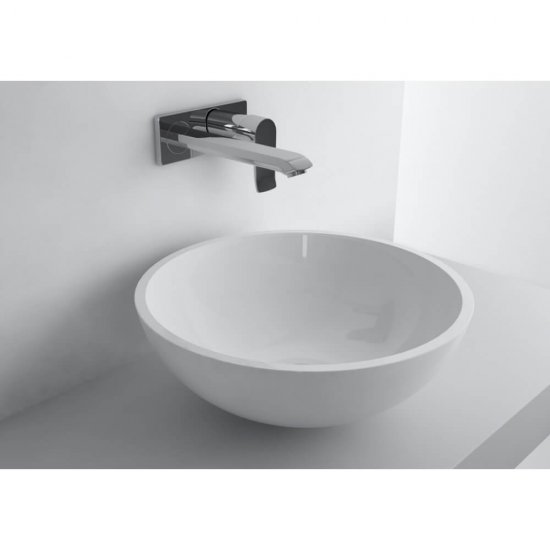 Lavoar Rotund pe Blat IDEAL STANDARD Strada, 42 cm, Fara Preaplin, Lavoar pe Blat, Chiuveta pe Blat, Chiuveta pentru Baie, Lavoar pentru Baie, Lavoar Rotund pentru Baie, Chiuveta Rotunda, Chiuveta Rootunda pentru Baie, Lavoar fara Preaplin