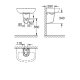 Semipicior Lavoar, Grohe Bau, Ceramica Sanitara, 26x20.5x34 cm, Set de Fixare Inclus, Alb, Semipicior Alb, Semipicior pentru Lavoar, Semipicior Ceramic, Semipicior Alb pentru Lavoar, Semipicior Ceramic pentru Baie