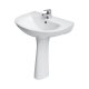 Piedestal pentru Lavoar Cersanit President, 9 Kg, 64x17x17 cm, Piedestale Ceramice pentru Lavoare, Cersanit President Piedestal pentru Lavoar, Obiecte Sanitare, Suport Lavoar Ceramica, Piedestal Lavoar pentru Baie
