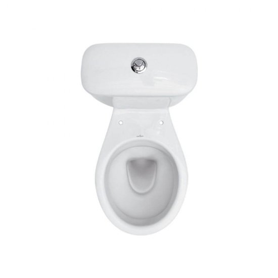 Set Vas Wc cu Capac Cersanit President, Scurgere Orizontala, 28 Kg, 37.5x64.5x75 cm, Cersanit President Set Vas Wc cu Rezervor si Capac, Obiecte Sanitare, Cersanit President Set Vas Wc, Seturi Vase Wc, Vase Wc cu Capac