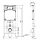 Vas WC Suspendat Kolo Rekord, Alb, Ceramic, 520x360x350 mm, Vas WC, WC Vas, Vas Suspendat, Vas WC Suspendat, Vas WC Kolo, Vas WC Kolo Rekord, Vas Kolo Rekord, WC Kolo Rekord, Vas Suspendat WC, Vas WC Ceramic, Vas WC cu Rezervor, Vas WC Alb, Vas WC Baie