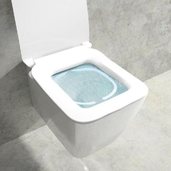 Vas WC Suspendat Ideal Standard Strada II Aquablade, 54.5x36.5x40 cm, Alb, Ideal Standard Vas Wc Suspendat, Vase Wc Dreptunghiulare Suspendate, Vas Wc Baie, Vas Toaleta Dreptunghiular, Vase de Toaleta, Obiecte Sanitare