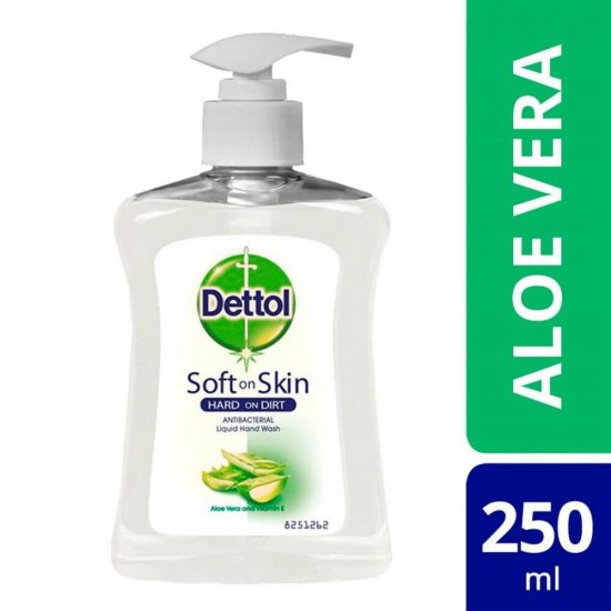 Sapun Lichid Antibacterian DETTOL, 250 ml, Aroma Aloe Vera, Sapun Hidratant, Sapun Antibacterian, Sapun Lichid DETTOL, Sapunuri Lichide Antibacteriene DETTOL, Sapunuri Antibacteriene, Sapun Lichid pentru Ingrijirea Mainilor, Sapun cu Parfum de Aloe Vera