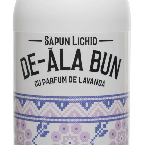 Sapun Lichid CAHM De-Ala-Bun, 500 ml, cu Pompita, Lavanda, Sapun Lichid pentru Maini, Sapunuri Lichide, Sapun Lichid cu Pompita, Sapun Lichid pentru Maini Uscate, Sapun Lichid CAHM, Sapun Crema Lichid 500 ml