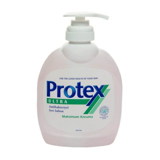 Sapun Lichid Antibacterial PROTEX Ultra, 300 ml, cu Pompita, Pentru Sanatatea Pielii Tale, Parfum Proaspat, Sapun Antibacterian, Sapunuri Lichide Antibacteriene, Sapun Dezinfectant pentru Maini, Sapun Lichid pentru Maini, Sapun Antibacterian pentru Maini