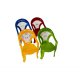 Scaun Mare Sterk pentru Copii,32x38x60 cm, Plastic, Turcoaz, Model Iepuras, Scaun Copii, Scaun Mare pentru Copii, Scaun Copii cu Model, Scaune Mici pentru Copii, Scaune Plastic Copii, Scaun Copii, Scaune Gradinita, Scaunel Copii