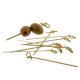 Set 100 Scobitori de Lemn Bambus, 9 cm, Scobitori din Lemn pentru Evenimente, Scobitori pentru Petreceri, Bete pentru Aperitive, Scobitori pentru Aperitive, Scobitori Festive, Scobitori pentru Picnic