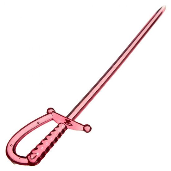 Scobitori Tip Sabiuta din Plastic, Lungime 85 mm, 35 Buc/Set, Diverse Culori, Scobitori pentru Petreceri, Scobitori pentru Aperitive, Scobitori Festive, Scobitori pentru Picnic