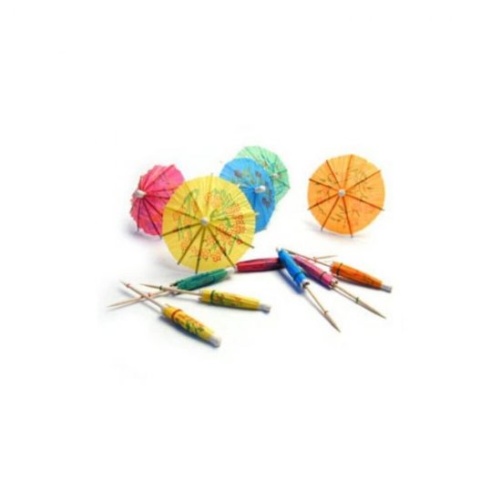 Umbrelute Decor Cocktailuri, Diferite Culori, 144 Buc/Set, Inaltime 23.5 cm, Scobitori din Lemn, Scobitori pentru Petreceri, Scobitori pentru Aperitive, Scobitori Festive, Scobitori pentru Picnic, Scobitori Umbrelute, Scobitori Umbrelute Aperitiv