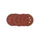 Set 5 Discuri Abrazive Verto, Perforate, cu Velcro, Granulatie K60, 125 mm, Disc Abraziv, Disc din Hartie Abraziva, Disc Abraziv, Disc Abraziv Verto, Abraziv Disc, Verto Disc Abraziv Velcro K60