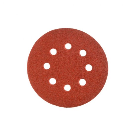 Set 5 Discuri Abrazive Verto, Perforate, cu Velcro, Granulatie K60, 125 mm, Disc Abraziv, Disc din Hartie Abraziva, Disc Abraziv, Disc Abraziv Verto, Abraziv Disc, Verto Disc Abraziv Velcro K60