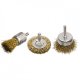 Set 3 Perii de Sarma Conice Verto, pentru Bormasina, pentru Lemn/Metal, 25/37/50 mm, Scule pentru Bormasina, Perii de Sarma Verto, Perii de Sarma Bormasina, Accesorii Polizare si Slefuire