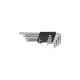 Set de 9 Chei Lungi Torx Topex, Dimensiuni T10- T50 mm, Chei Torx, Chei Torx  Lungi, Set Chei Torx, Chei Torx  Profesionale, Chei Torx Mari, Cheie Torx, Chei Hexagonale Torx, Cheie Cap Inbus, Cheie Torx  Scurta