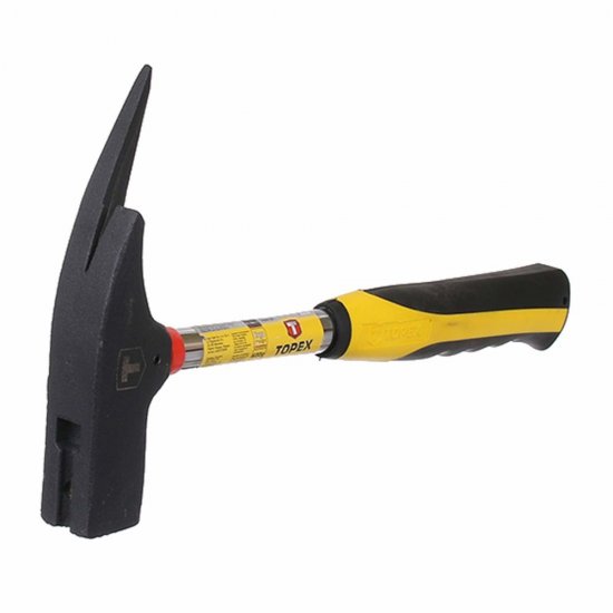 Ciocan Dulgher Topex, Maner Bi-Material, 320x175 mm, 600 g, Ciocan Topex, Ciocan pentru Dulgher, Ciocan Topex pentru Dulgherie, Ciocan 600 g, Ciocan Coada Metal