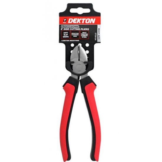 Cleste Tais Lateral Dekton, 200 mm, Multicolor, Clesti, Scule de Mana, Cleste cu Tais Lateral, Patent Universal, Scule si Unelte Constructii, Cleste cu Tais Lateral pentru Electricieni, Clesti Bricolaj