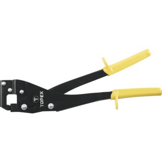 Cleste de Sertizat cu Maner Cauciucat Topex, 350 mm, Pentru Profile de Gips-Carton, Cleste de Sertizat Topex, Cleste cu Maner Cauciucat, Cleste pentru Profile de Gipscarton, Topex Cleste pentru Gipscarton