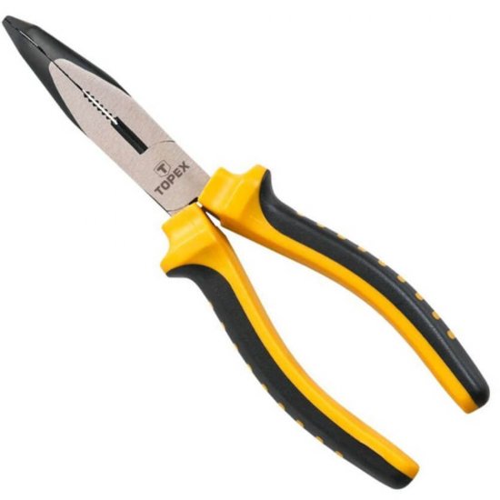 Cleste cu Varf Indoit Topex, 160 mm, Otel, Manere Ergonomice, Cleste cu Varf Lung Indoit Topex, Cleste cu Varf Ascutit Indoit, Cleste cu Varf Lung Ascutit, Cleste Lung Indoit, Cleste Ascutit Indoit, Cleste cu Varf Lung Indoit, Unelte Topex