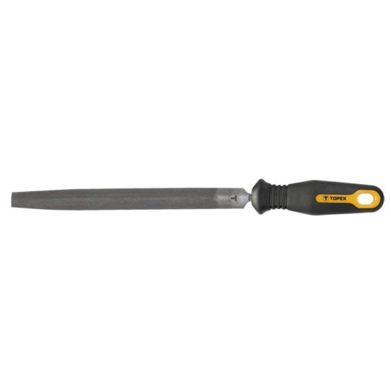 Pila Semirotunda pentru Metal Topex, 200x2 mm, Pila de Metal, Pila pentru Metal, Pile de Metal, Pile pentru Metal, Pile Semirotunde pentru Metal, Pile Pilit Metal, Pila Pilit Metal, Pila Razuit Metal, Pile Razuit Metal, Pila Lacatuserie, Pile Lacatuserie