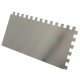 Gletiera din Inox, Dimensiune 270x128 mm, Dimensiune Dinti 10x10 mm