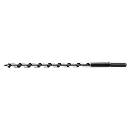 Burghiu Elicoidal pentru Lemn cu Prindere Graphite, 12x250 mm, Burghiu Lemn, Burghiu Bormasina, Burghiu pentru Lemn Graphite, Burghiu pentru Lemn, Burghiu Graphite, Burghiu Elicoidal
