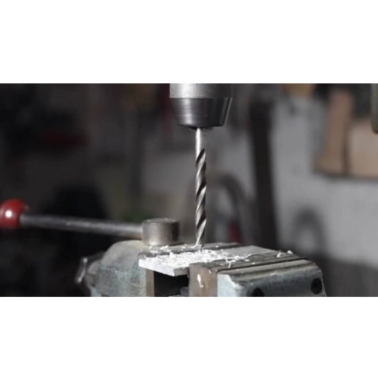  Set 10 Burghie HSS pentru Metal Verto, 34x1 mm, Burghiu Verto Metal, Set de Burghie, Burghiu Bormasina, Burghiu HSS Verto, Unelte si Scule