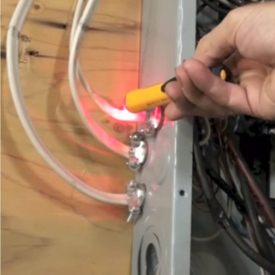 Tester Tensiune Topex, Voltaj 125-250 V, Lungime 140 mm, Tester Tensiune Tip Pix, Tester Tensiune Curent Electric, Tester Tensiune Contactless, Tester De Tensiune Cu Leduri, Creion Tester Tensiune