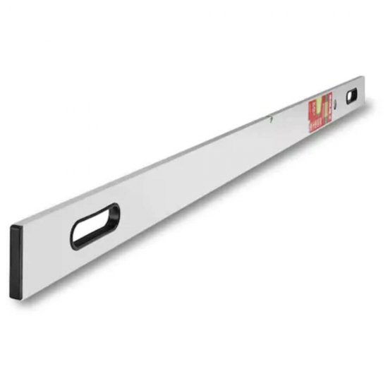 Dreptar din Aluminiu KAPRO, 200 cm, cu Bule si Maner, Rigla de Zidarie, Dreptar de Aluminiu 2 m, Dreptar cu Bule si Maner, Dreptare de Aluminiu cu Maner si Bule, Dreptar Aluminiu pentru Finisari Interioare, Amenajari Interioare, Instrumente de Masura