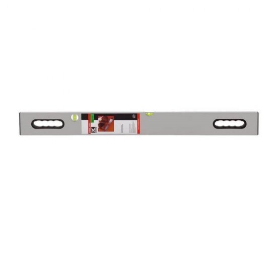 Dreptar din Aluminiu KAPRO, 200 cm, cu Bule si Maner, Rigla de Zidarie, Dreptar de Aluminiu 2 m, Dreptar cu Bule si Maner, Dreptare de Aluminiu cu Maner si Bule, Dreptar Aluminiu pentru Finisari Interioare, Amenajari Interioare, Instrumente de Masura