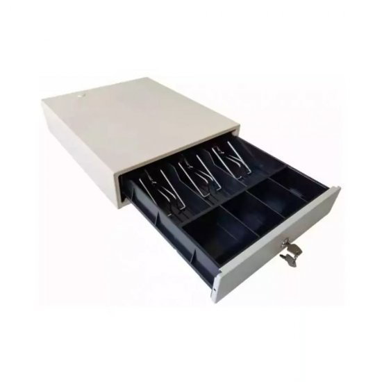 Sertar Metalic de Bani CDE300WH Metter, 300x360x80 mm, Alb, Sertar de Bani, Sertare de Bani, Sertare Bani, Sertar Bani, Sertare Metalice de Bani, Sertare Depozitare Bani, Sertare Bancnote, Sertare Casa de Marcat, Sertare pentru bani, Sertar pentru Bani