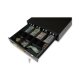 Sertar Metalic de Bani CDE350T-BK Metter, 350x405x90 mm, Negru, Sertar de Bani, Sertare de Bani, Sertare Bani, Sertar Bani, Sertare Metalice de Bani, Sertare Depozitare Bani, Sertare Bancnote, Sertare Casa de Marcat, Sertare pentru Bani
