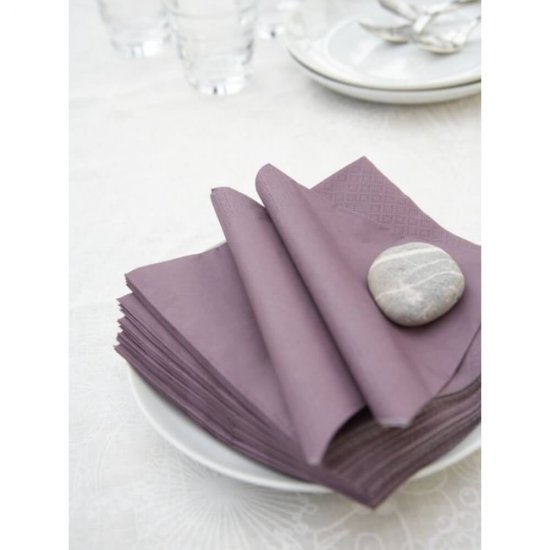 Servetele de Masa Bulkysoft, 100 Buc/Set, 33x33 cm, 2 Straturi, Liliac, Servetele Liliac Bulkysoft, Servetele de Masa 2 Straturi Bulkysoft, Accesorii de Masa, Pachet de Servetele de Masa, Servetele de Masa Colorate