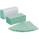 Prosoape Hartie Pliate Eco Verde, 1 Strat, 180 Foi/Pachet, 23x25 cm, 25 Pachete/Bax, Greutate 386 g, Culoare Verde, Prosoape Unica Folosinta Pliate, Prosoape Hartie Dispenser, Prosoape Pliate din Hartie, Prosoape Pliate Tip V