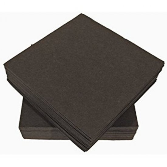 Servetele de Masa Bulkysoft, 50 Buc/Set, 33x33 cm, 2 Straturi, Negre, Servetele Negre Bulkysoft, Servetele de Masa 2 Straturi Bulkysoft, Accesorii de Masa, Pachet de Servetele de Masa, Servetele de Masa Clasice, Servetele Colorate