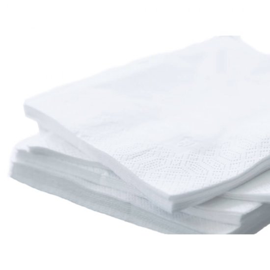 Servetele Albe pentru Masa Duni, 125Buc/Pachet, 33x33 cm, 3 Straturi, Servetele, Servetele de Hartie, Servetele din Hartie, Servetele de Masa, Servetele pentru Masa, Servetele Decorative, Servetele Decorative de Hartie 