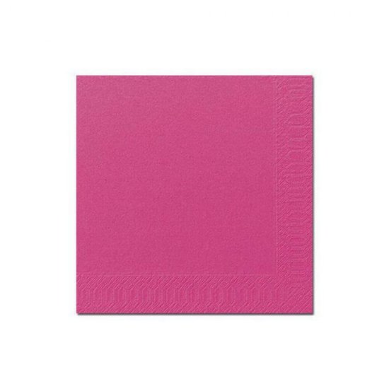 Servetele Fucsia pentru Masa Duni, 125Buc/Pachet, 33x33 cm, 3 Straturi, Servetele, Servetele de Hartie, Servetele din Hartie, Servetele de Masa, Servetele pentru Masa, Servetele Decorative, Servetele Decorative de Hartie 